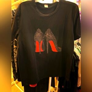 Red Bottom heels t-shirt